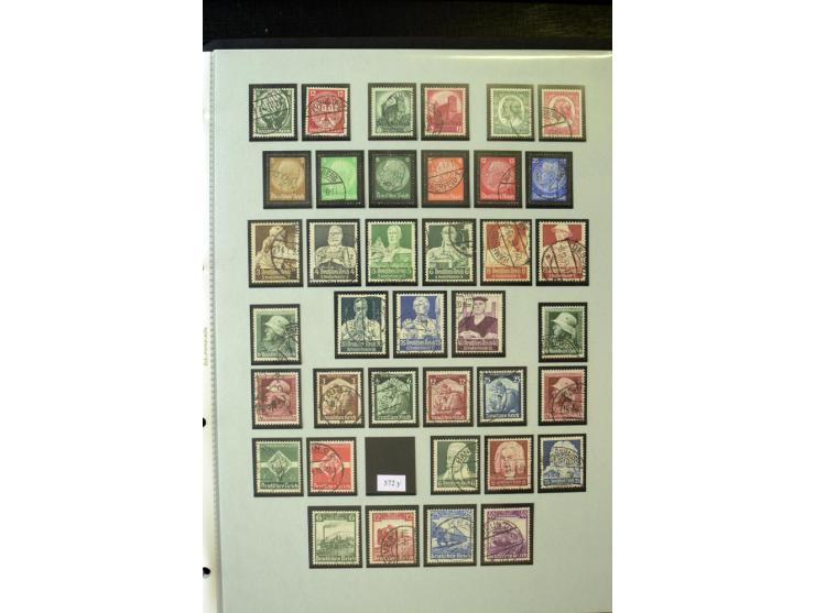 1872/1945, umfangreiche gestempelte Sammlung mit einer Vielzahl an besseren Werten und Besonderheiten, dabei Mi.-Nr. 1-11, 16