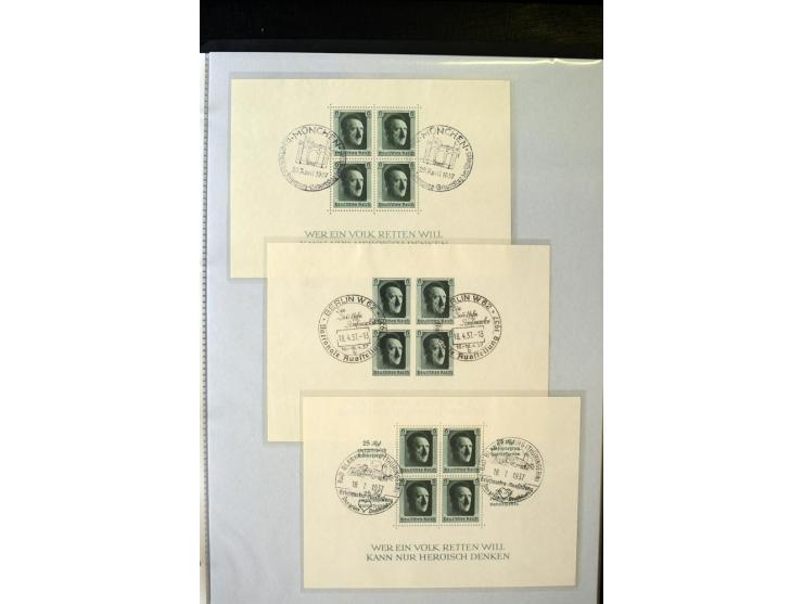 1872/1945, umfangreiche gestempelte Sammlung mit einer Vielzahl an besseren Werten und Besonderheiten, dabei Mi.-Nr. 1-11, 16