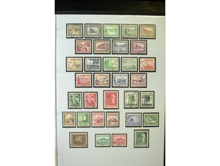 1872/1945, umfangreiche gestempelte Sammlung mit einer Vielzahl an besseren Werten und Besonderheiten, dabei Mi.-Nr. 1-11, 16