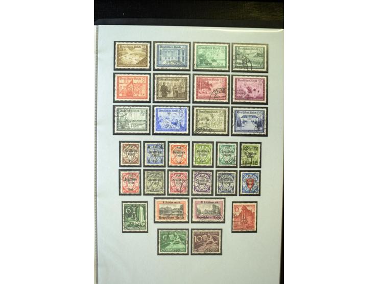 1872/1945, umfangreiche gestempelte Sammlung mit einer Vielzahl an besseren Werten und Besonderheiten, dabei Mi.-Nr. 1-11, 16
