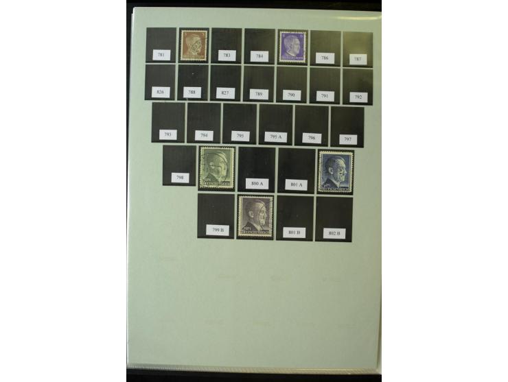 1872/1945, umfangreiche gestempelte Sammlung mit einer Vielzahl an besseren Werten und Besonderheiten, dabei Mi.-Nr. 1-11, 16