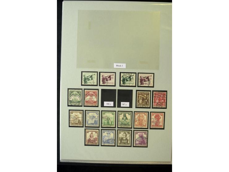 1872/1945, umfangreiche gestempelte Sammlung mit einer Vielzahl an besseren Werten und Besonderheiten, dabei Mi.-Nr. 1-11, 16