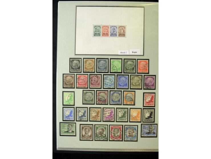 1872/1945, umfangreiche gestempelte Sammlung mit einer Vielzahl an besseren Werten und Besonderheiten, dabei Mi.-Nr. 1-11, 16