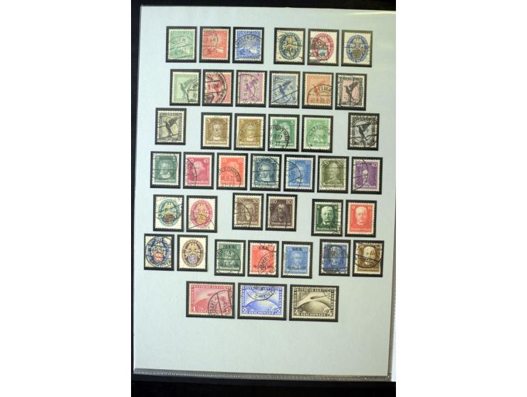 1872/1945, umfangreiche gestempelte Sammlung mit einer Vielzahl an besseren Werten und Besonderheiten, dabei Mi.-Nr. 1-11, 16