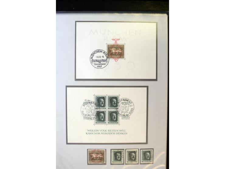 1872/1945, umfangreiche gestempelte Sammlung mit einer Vielzahl an besseren Werten und Besonderheiten, dabei Mi.-Nr. 1-11, 16