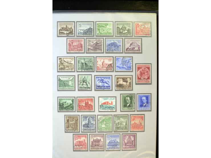 1872/1945, umfangreiche gestempelte Sammlung mit einer Vielzahl an besseren Werten und Besonderheiten, dabei Mi.-Nr. 1-11, 16
