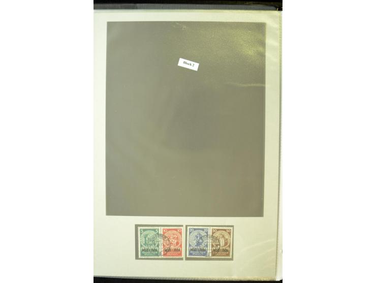 1872/1945, umfangreiche gestempelte Sammlung mit einer Vielzahl an besseren Werten und Besonderheiten, dabei Mi.-Nr. 1-11, 16