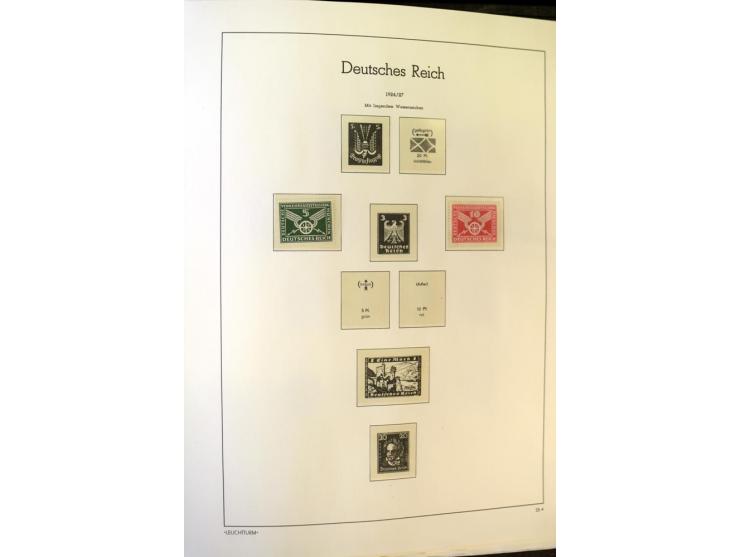 1872/1932, ungebrauchte, teils postfrische und gestempelte Sammlung mit Schwerpunkt Kaiserreich, einiges auch doppelt; viele 