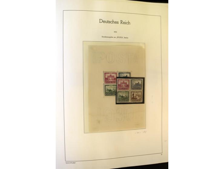 1872/1932, ungebrauchte, teils postfrische und gestempelte Sammlung mit Schwerpunkt Kaiserreich, einiges auch doppelt; viele 