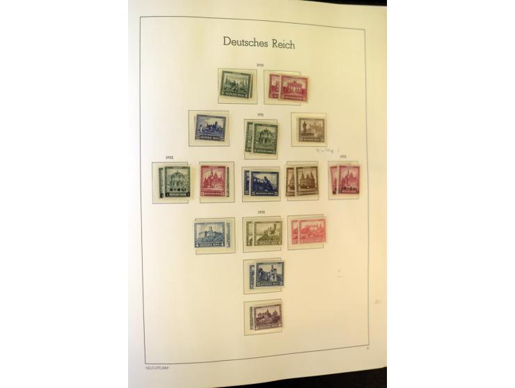 1872/1932, ungebrauchte, teils postfrische und gestempelte Sammlung mit Schwerpunkt Kaiserreich, einiges auch doppelt; viele 