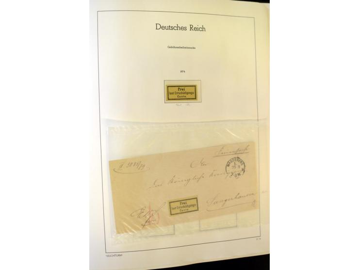 1872/1932, ungebrauchte, teils postfrische und gestempelte Sammlung mit Schwerpunkt Kaiserreich, einiges auch doppelt; viele 