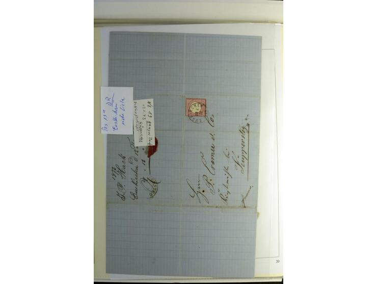 1872/1874, meist ungebrauchte und gestempelte ab Mi.-Nr. 1 (u.a. ungebraucht, doppelt sign. Pfenninger) mit einigen besseren 