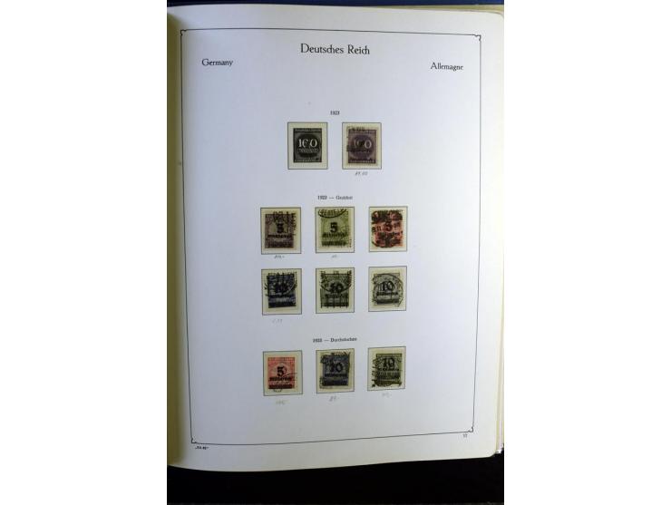 1872/1945, gestempelte Sammlung mit u.a. Mi.-Nr. 24 (repariert, Fotobefund Krug BPP), 28 (repariert, Fotobefund Krug BPP), 66