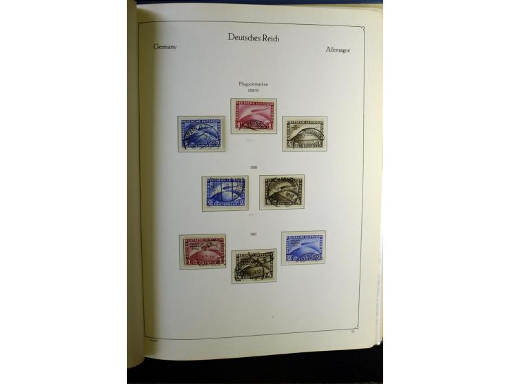 1872/1945, gestempelte Sammlung mit u.a. Mi.-Nr. 24 (repariert, Fotobefund Krug BPP), 28 (repariert, Fotobefund Krug BPP), 66