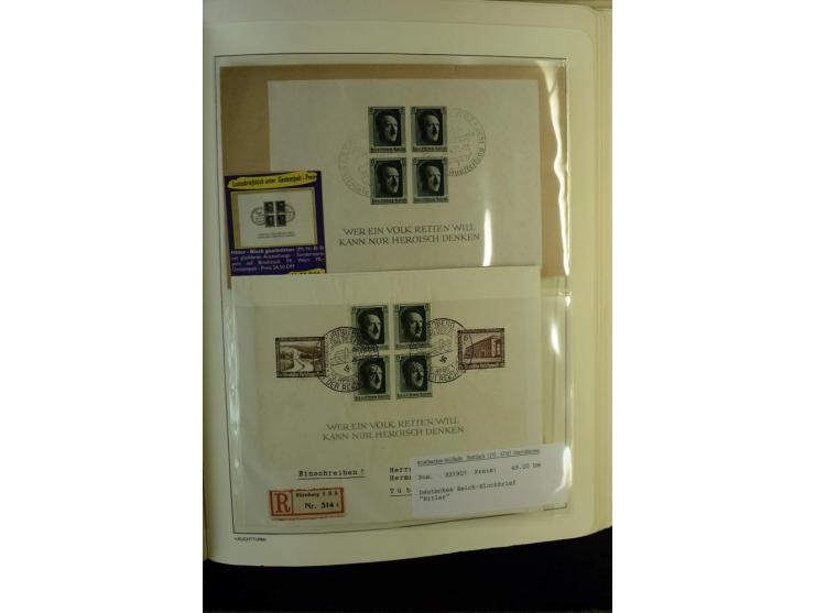 1872/1945, gestempelte Sammlung mit u.a. Mi.-Nr. 24 (repariert, Fotobefund Krug BPP), 28 (repariert, Fotobefund Krug BPP), 66