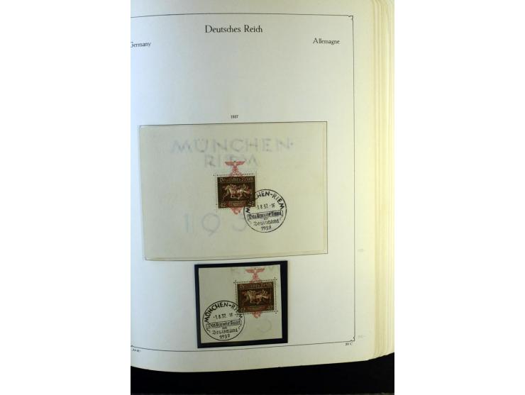 1872/1945, gestempelte Sammlung mit u.a. Mi.-Nr. 24 (repariert, Fotobefund Krug BPP), 28 (repariert, Fotobefund Krug BPP), 66