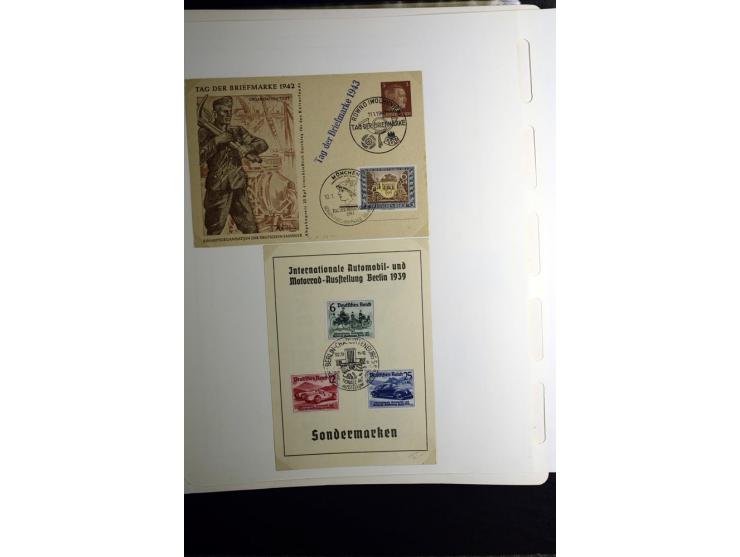 1872/1945, gestempelte Sammlung mit u.a. Mi.-Nr. 24 (repariert, Fotobefund Krug BPP), 28 (repariert, Fotobefund Krug BPP), 66
