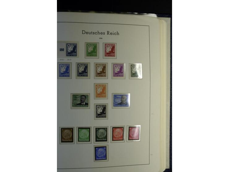 1872/1945, postfrische und ungebrauchte, reichhaltige Sammlung mit guten Farben, Abarten etc., ab Weimar kpl., dabei vieles m