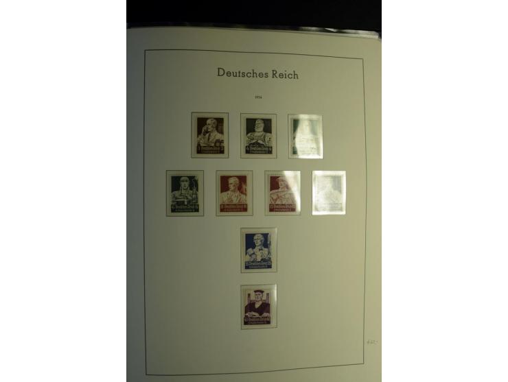 1872/1945, postfrische und ungebrauchte, reichhaltige Sammlung mit guten Farben, Abarten etc., ab Weimar kpl., dabei vieles m