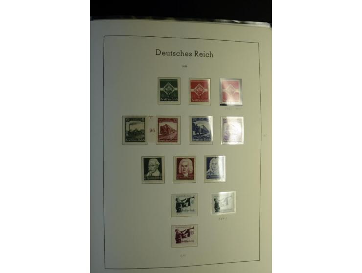 1872/1945, postfrische und ungebrauchte, reichhaltige Sammlung mit guten Farben, Abarten etc., ab Weimar kpl., dabei vieles m