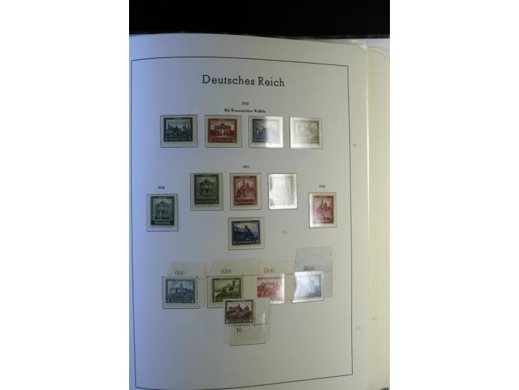 1872/1945, postfrische und ungebrauchte, reichhaltige Sammlung mit guten Farben, Abarten etc., ab Weimar kpl., dabei vieles m
