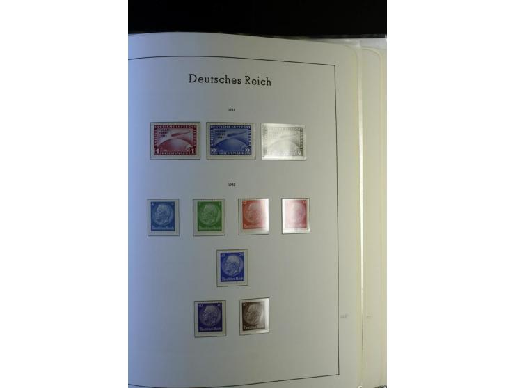 1872/1945, postfrische und ungebrauchte, reichhaltige Sammlung mit guten Farben, Abarten etc., ab Weimar kpl., dabei vieles m