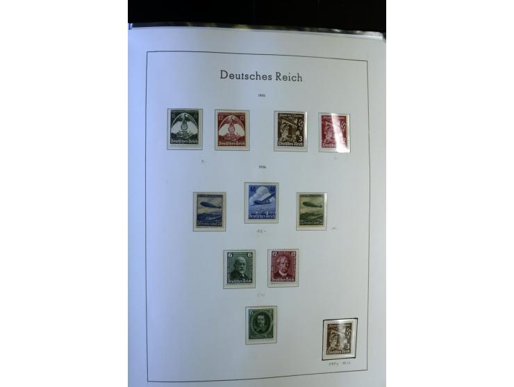 1872/1945, postfrische und ungebrauchte, reichhaltige Sammlung mit guten Farben, Abarten etc., ab Weimar kpl., dabei vieles m