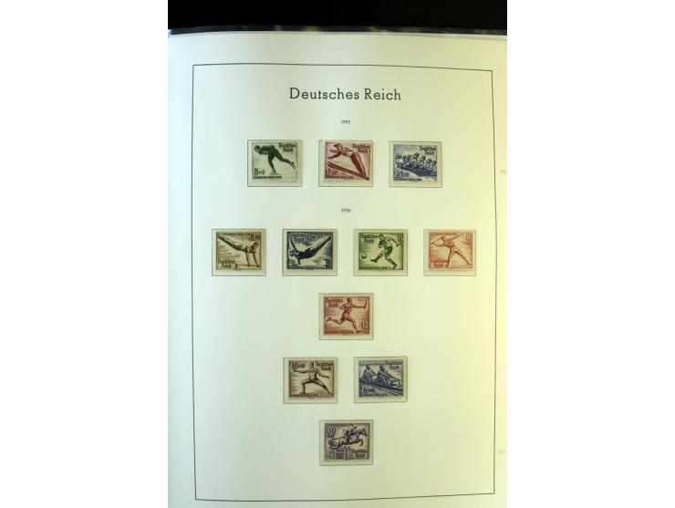 1872/1945, postfrische und ungebrauchte, reichhaltige Sammlung mit guten Farben, Abarten etc., ab Weimar kpl., dabei vieles m