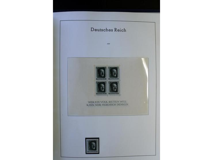 1872/1945, postfrische und ungebrauchte, reichhaltige Sammlung mit guten Farben, Abarten etc., ab Weimar kpl., dabei vieles m