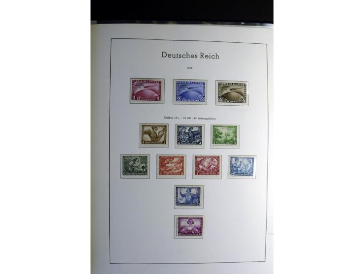 1872/1945, postfrische und ungebrauchte, reichhaltige Sammlung mit guten Farben, Abarten etc., ab Weimar kpl., dabei vieles m