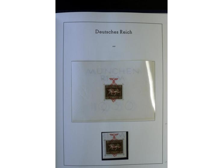 1872/1945, postfrische und ungebrauchte, reichhaltige Sammlung mit guten Farben, Abarten etc., ab Weimar kpl., dabei vieles m