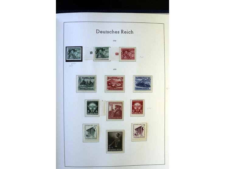 1872/1945, postfrische und ungebrauchte, reichhaltige Sammlung mit guten Farben, Abarten etc., ab Weimar kpl., dabei vieles m