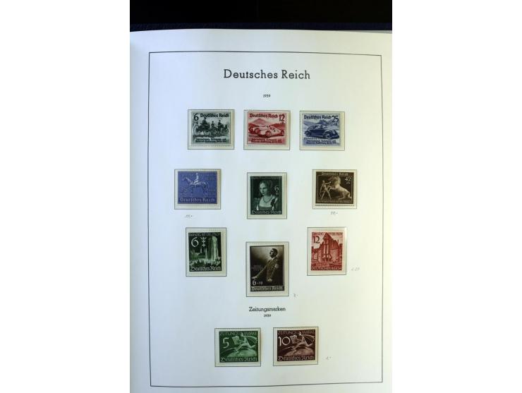1872/1945, postfrische und ungebrauchte, reichhaltige Sammlung mit guten Farben, Abarten etc., ab Weimar kpl., dabei vieles m