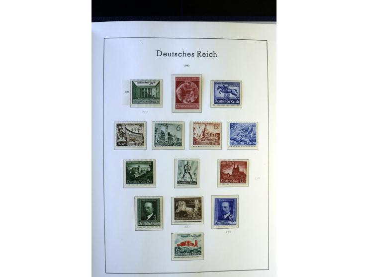 1872/1945, postfrische und ungebrauchte, reichhaltige Sammlung mit guten Farben, Abarten etc., ab Weimar kpl., dabei vieles m