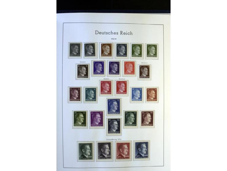 1872/1945, postfrische und ungebrauchte, reichhaltige Sammlung mit guten Farben, Abarten etc., ab Weimar kpl., dabei vieles m