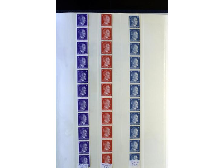 1872/1945, postfrische und ungebrauchte, reichhaltige Sammlung mit guten Farben, Abarten etc., ab Weimar kpl., dabei vieles m