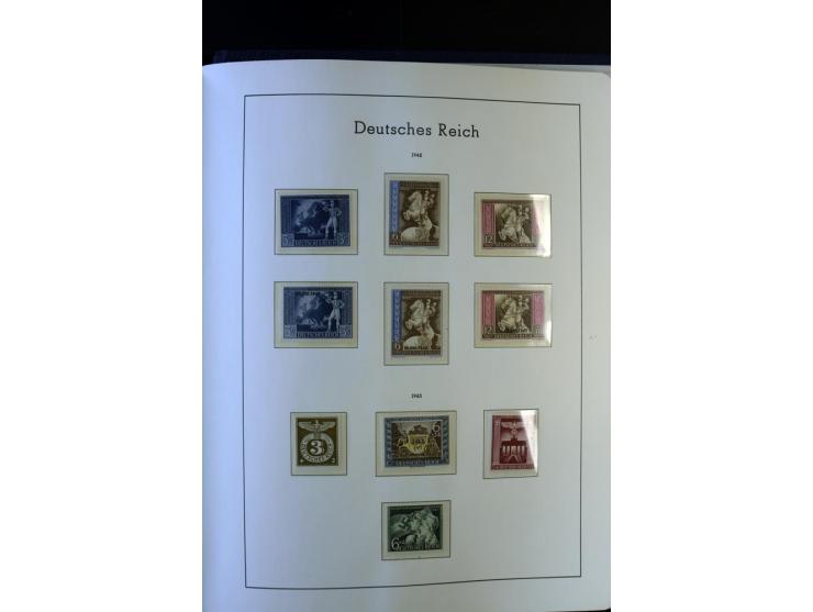 1872/1945, postfrische und ungebrauchte, reichhaltige Sammlung mit guten Farben, Abarten etc., ab Weimar kpl., dabei vieles m