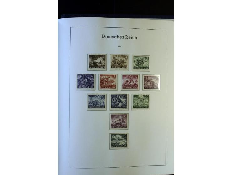 1872/1945, postfrische und ungebrauchte, reichhaltige Sammlung mit guten Farben, Abarten etc., ab Weimar kpl., dabei vieles m