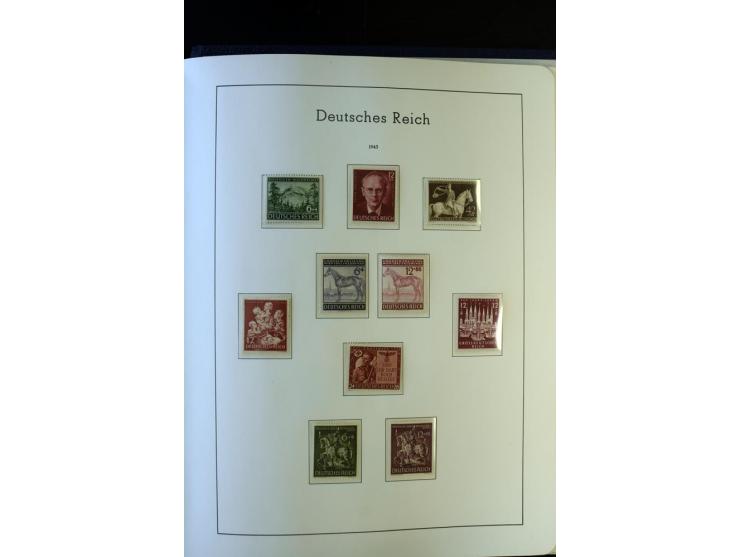 1872/1945, postfrische und ungebrauchte, reichhaltige Sammlung mit guten Farben, Abarten etc., ab Weimar kpl., dabei vieles m