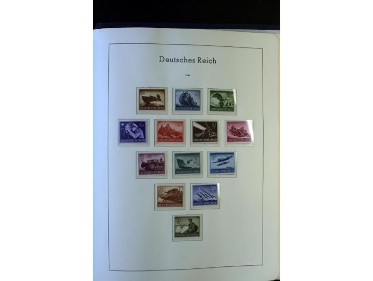 1872/1945, postfrische und ungebrauchte, reichhaltige Sammlung mit guten Farben, Abarten etc., ab Weimar kpl., dabei vieles m