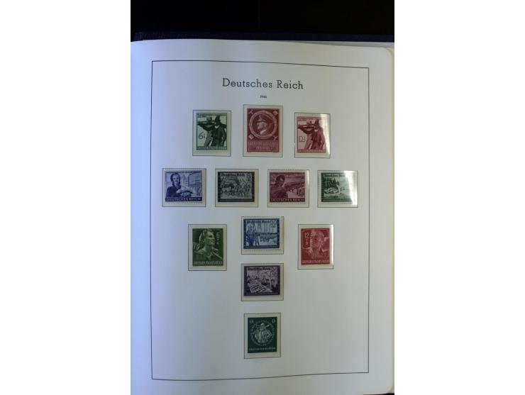 1872/1945, postfrische und ungebrauchte, reichhaltige Sammlung mit guten Farben, Abarten etc., ab Weimar kpl., dabei vieles m