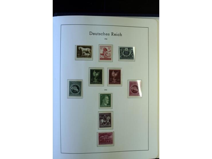 1872/1945, postfrische und ungebrauchte, reichhaltige Sammlung mit guten Farben, Abarten etc., ab Weimar kpl., dabei vieles m