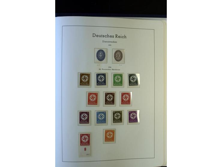 1872/1945, postfrische und ungebrauchte, reichhaltige Sammlung mit guten Farben, Abarten etc., ab Weimar kpl., dabei vieles m