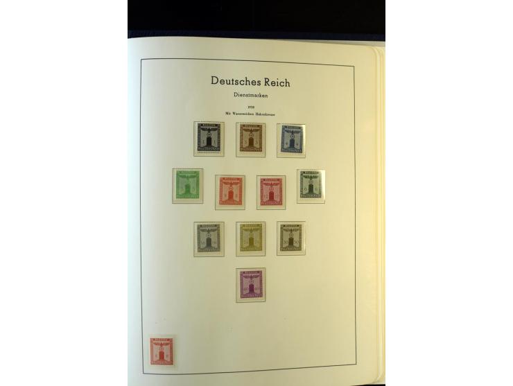 1872/1945, postfrische und ungebrauchte, reichhaltige Sammlung mit guten Farben, Abarten etc., ab Weimar kpl., dabei vieles m