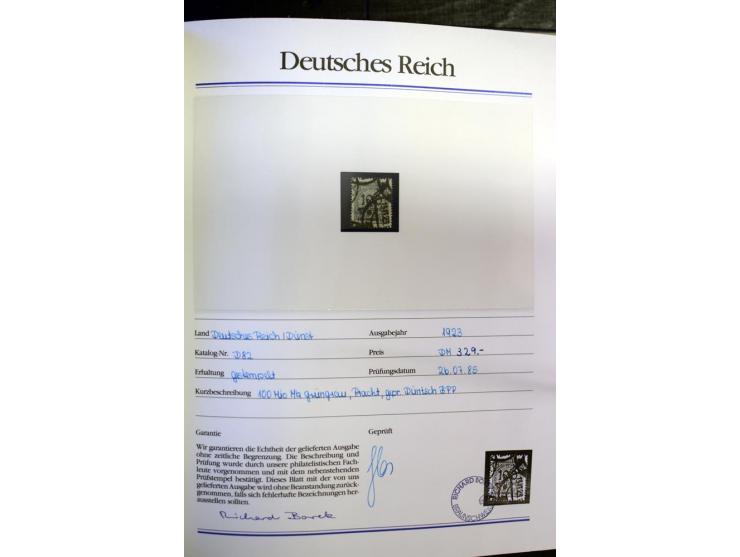 1872/1945, postfrische, ungebrauchte und gestempelte Sammlung mit vielen besseren Ausgaben wie Mi.-Nr. 66, 178, 179, 181 etc.