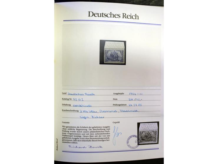 1872/1945, postfrische, ungebrauchte und gestempelte Sammlung mit vielen besseren Ausgaben wie Mi.-Nr. 66, 178, 179, 181 etc.