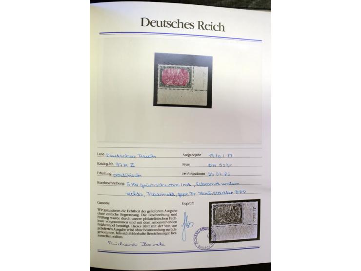 1872/1945, postfrische, ungebrauchte und gestempelte Sammlung mit vielen besseren Ausgaben wie Mi.-Nr. 66, 178, 179, 181 etc.