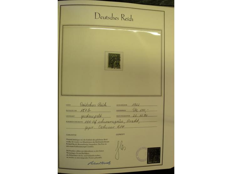 1872/1945, postfrische, ungebrauchte und gestempelte Sammlung mit vielen besseren Ausgaben wie Mi.-Nr. 66, 178, 179, 181 etc.