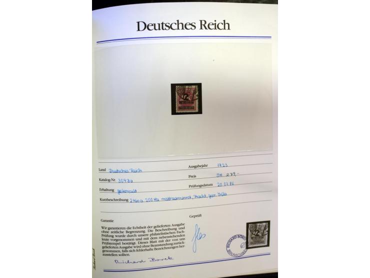 1872/1945, postfrische, ungebrauchte und gestempelte Sammlung mit vielen besseren Ausgaben wie Mi.-Nr. 66, 178, 179, 181 etc.