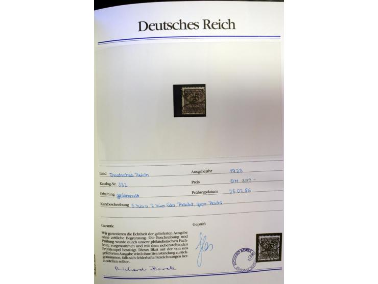 1872/1945, postfrische, ungebrauchte und gestempelte Sammlung mit vielen besseren Ausgaben wie Mi.-Nr. 66, 178, 179, 181 etc.